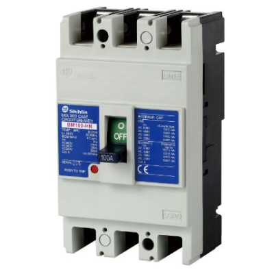 MCCB BM100-HN 3P (380V 30kA, 220V 50kA) 3P 10A - 100A - 10A