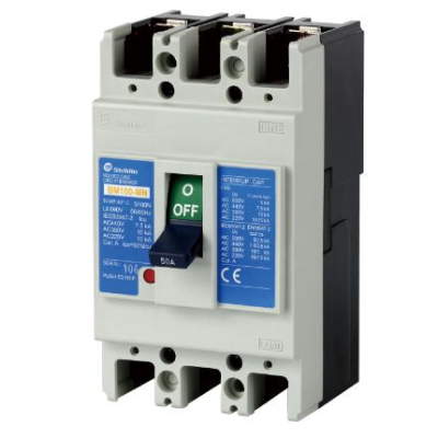 MCCB BM100-MN (380V 10kA, 220V 15kA) 3P 60A ~ 100A - 60A