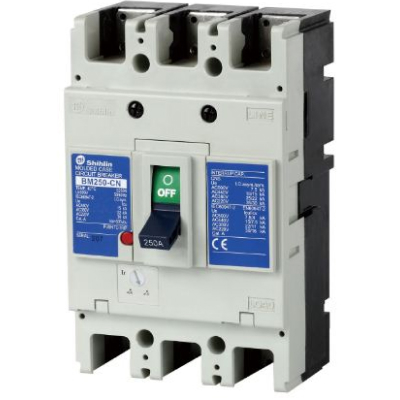 MCCB BM250-CN (380V 22kA, 220V 30kA) 3P 125A ~ 250A - 125A