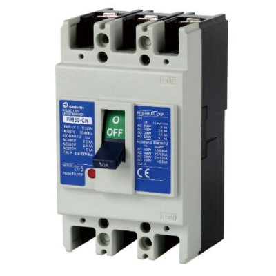 MCCB BM50-CN (380V 2,5kA, 220V 5kA) 3P 40A atau 50A - 40A